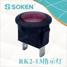Soken Switch Miniatura Indicador de señal circular